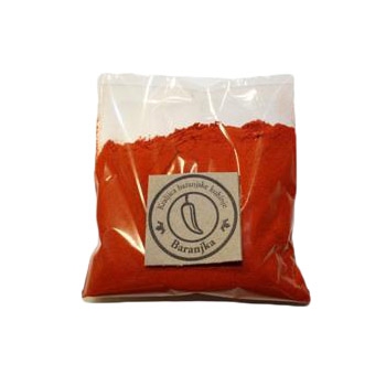 Traditional ground hot paprika from Baranja