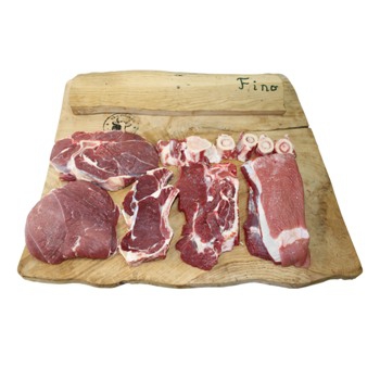 EKO junetina paket miješanog mesa s kostima - isporuka 7.6.